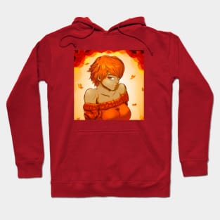 red hair Hoodie